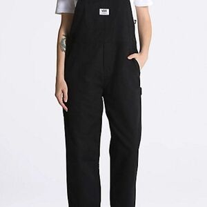 Vans Women's Classic Black Jeans Overalls